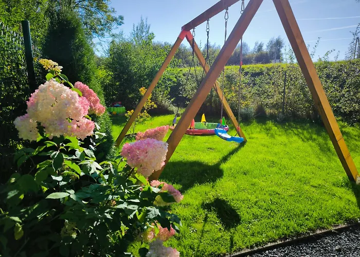 Hébergement de vacances House Lawendowa Przystan - Z Jacuzzi Miszkowice